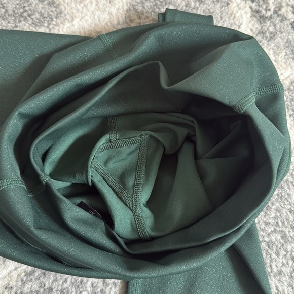 Carbon 38 Shine Powder Legging Evergreen Yoga Gym Train - Picture 10 of 10